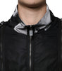 Dolce & Gabbana Black Nylon Full Zip Men Bomber Jacket