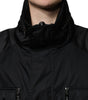 Dolce & Gabbana Black Nylon Winter Men Parka Coat Jacket