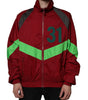 Dolce & Gabbana Multicolor Nylon Full Zip Windbreaker Jacket