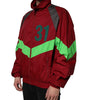 Dolce & Gabbana Multicolor Nylon Full Zip Windbreaker Jacket
