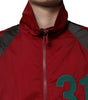 Dolce & Gabbana Multicolor Nylon Full Zip Windbreaker Jacket