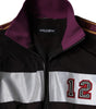 Dolce & Gabbana Multicolor Full Zip Jersey Men Bomber Jacket