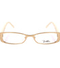 Emilio Pucci Gold Metal Frames