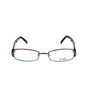 Emilio Pucci Brown Metal Frames