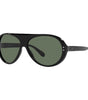 Ralph Lauren Black Acetate Sunglasses