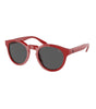 Ralph Lauren Red Acetate Sunglasses