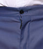 Dolce & Gabbana Blue Wool Tapered Formal Dress Pants