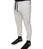 Dolce & Gabbana White Cotton Slim Men Jogger Sweatpants Pants