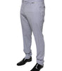 Dolce & Gabbana Light Gray Wool Formal Dress Pants