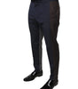 Dolce & Gabbana Black Cotton Wool Formal Dress Pants