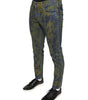Dolce & Gabbana Blue Cotton Dye Slim Fit Men Denim Jeans