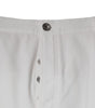 Pantalon fuselé en coton blanc pour homme Brunello Cucinelli