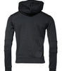 Dolce &amp; Gabbana Black Cotton Hooded Men Full Zip Sweater