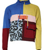 Dolce &amp; Gabbana Multicolor Patchwork Men Sweatshirt Sweater