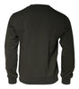 Dolce &amp; Gabbana Army Green Crown Cotton Sweatshirt Sweater
