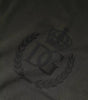 Dolce &amp; Gabbana Army Green Crown Cotton Sweatshirt Sweater