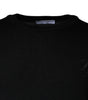Dolce &amp; Gabbana Black Wool Knit Crew Neck Pullover Sweater