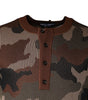 Dolce &amp; Gabbana Multicolor Camouflage Men Pullover Sweater