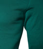 Dolce &amp; Gabbana Green Wool Knit Crew Neck Pullover Sweater