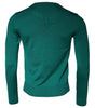 Dolce &amp; Gabbana Green Wool Knit Crew Neck Pullover Sweater