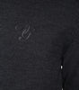 Dolce &amp; Gabbana Dark Gray Wool Crew Neck Pullover Sweater