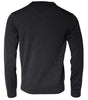 Dolce &amp; Gabbana Dark Gray Wool Crew Neck Pullover Sweater