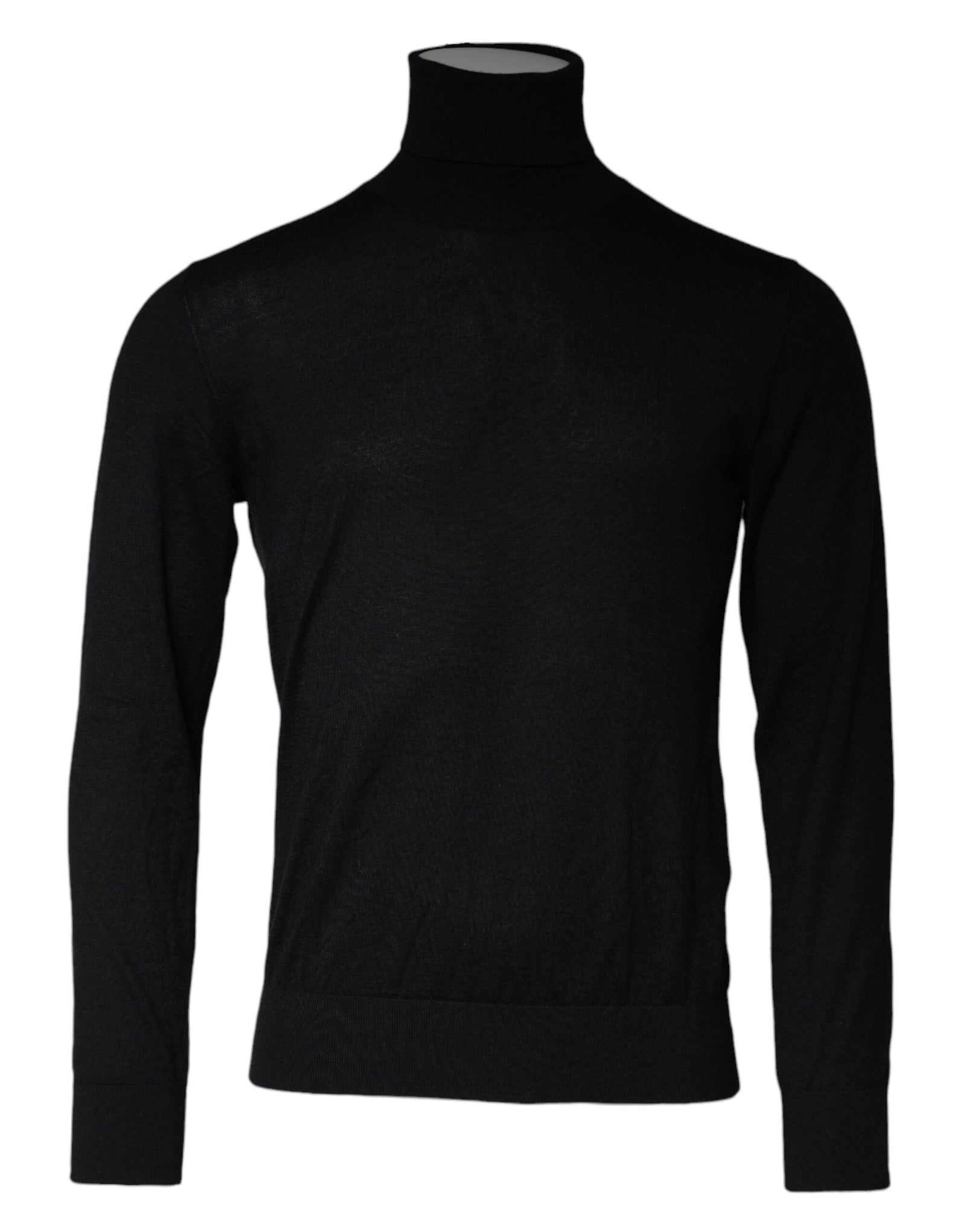 Dolce &amp; Gabbana Black LongSleeve Turtleneck Pullover Sweater