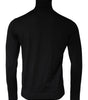 Dolce &amp; Gabbana Black LongSleeve Turtleneck Pullover Sweater