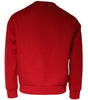 Dolce & Gabbana Maroon DG Logo Cotton Sweatshirt Sweater
