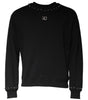 Dolce &amp; Gabbana Black Logo Stud Pullover Sweatshirt Sweater