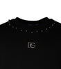Dolce &amp; Gabbana Black Logo Stud Pullover Sweatshirt Sweater