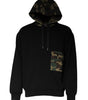 Dolce &amp; Gabbana Black Camouflage Hooded Sweatshirt Sweater