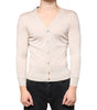 Dolce &amp; Gabbana Beige Cashmere Button Down Cardigan Sweater