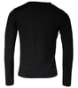 Dolce & Gabbana Black Long Sleeve Crew Neck Pullover Sweater