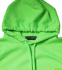 Dolce & Gabbana Green Logo Hooded Pullover Men Sweatshirt Sweater
