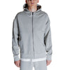 Sweat à capuche en coton gris Calvin Klein