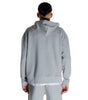 Sweat à capuche en coton gris Calvin Klein