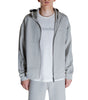 Sweat à capuche en coton gris Calvin Klein