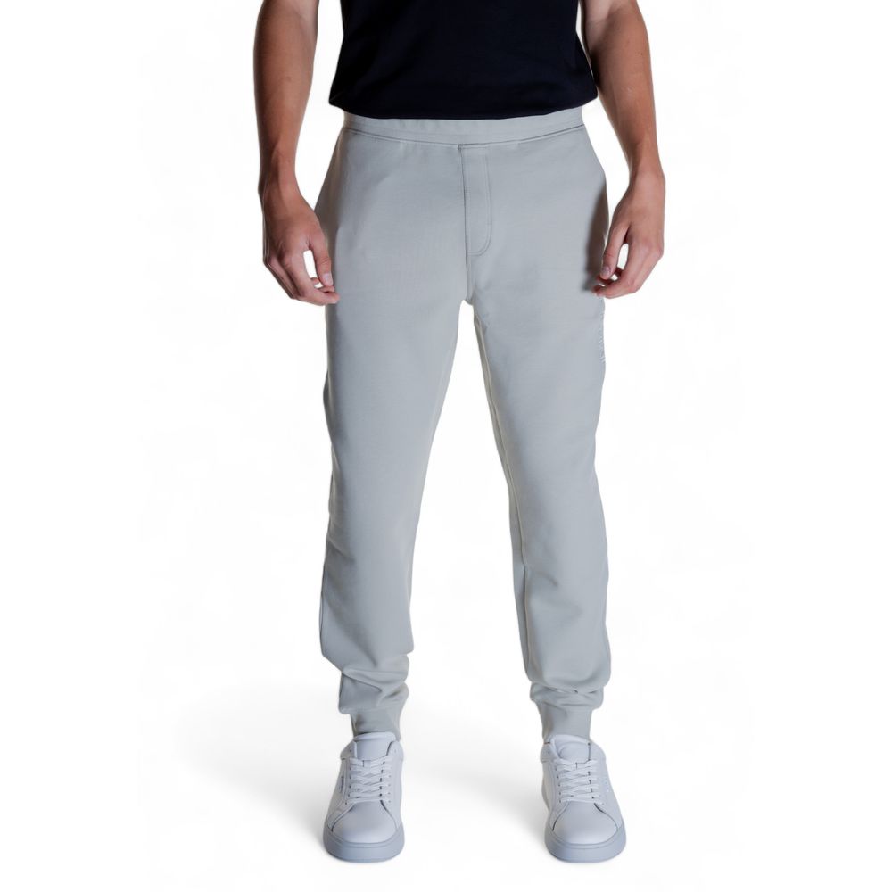 Pantalon de jogging en coton gris Calvin Klein