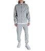 Sweat à capuche en coton gris Calvin Klein