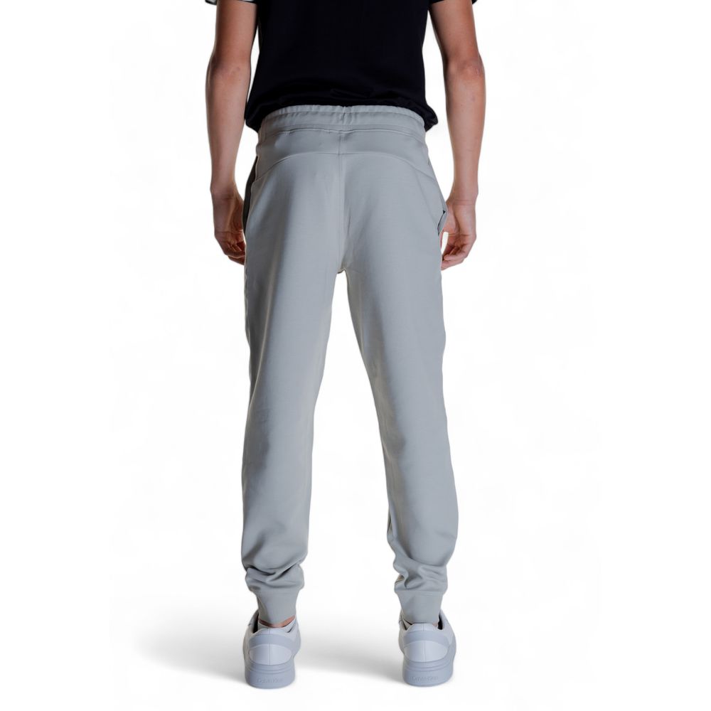 Pantalon de jogging en coton gris Calvin Klein