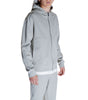 Sweat à capuche en coton gris Calvin Klein