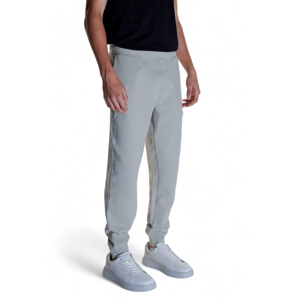 Pantalon de jogging en coton gris Calvin Klein