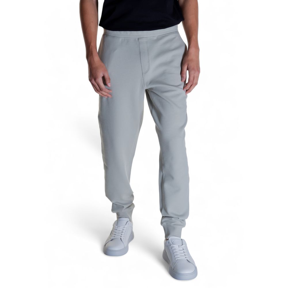 Pantalon de jogging en coton gris Calvin Klein
