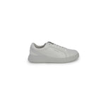 Baskets en cuir gris Calvin Klein
