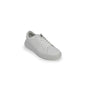 Baskets en cuir gris Calvin Klein