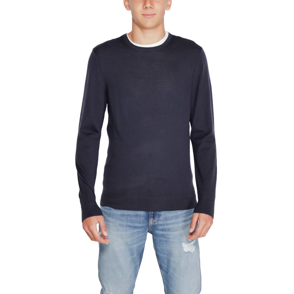 Vêtements de sport en laine recyclée bleue Calvin Klein