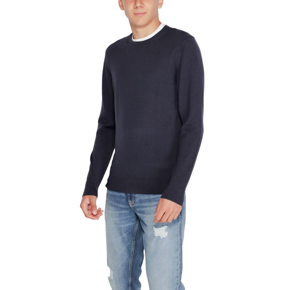 Vêtements de sport en laine recyclée bleue Calvin Klein