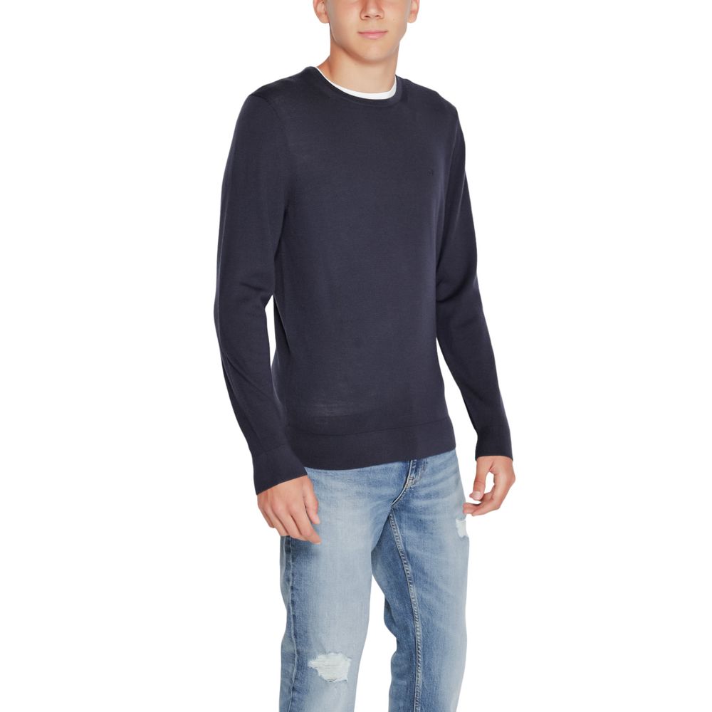 Vêtements de sport en laine recyclée bleue Calvin Klein