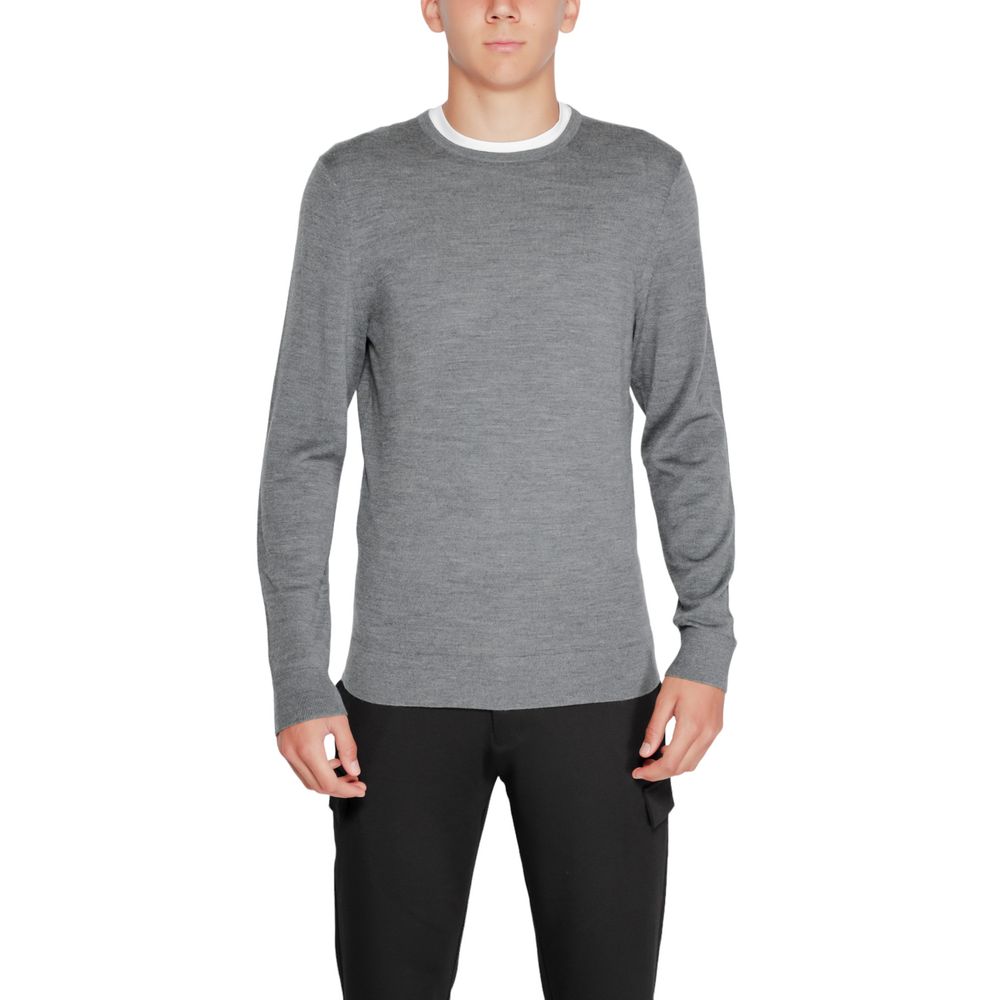Vêtements de sport en laine recyclée grise Calvin Klein